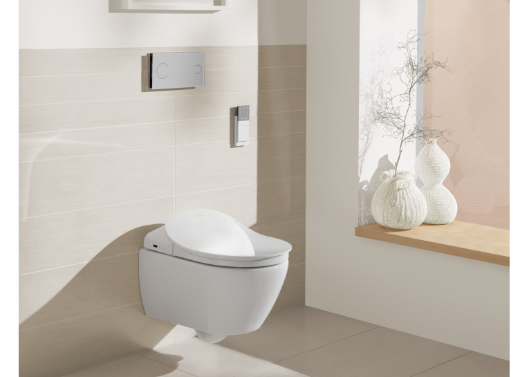 Підвісний унітаз-біде Villeroy & Boch Subway 2.0 ViClean V02EL401 + 5614R5R1
