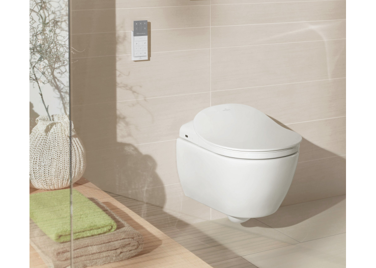  Підвісний унітаз-біде Villeroy & Boch Subway 2.0 ViClean V02EL401 + 5614R5R1