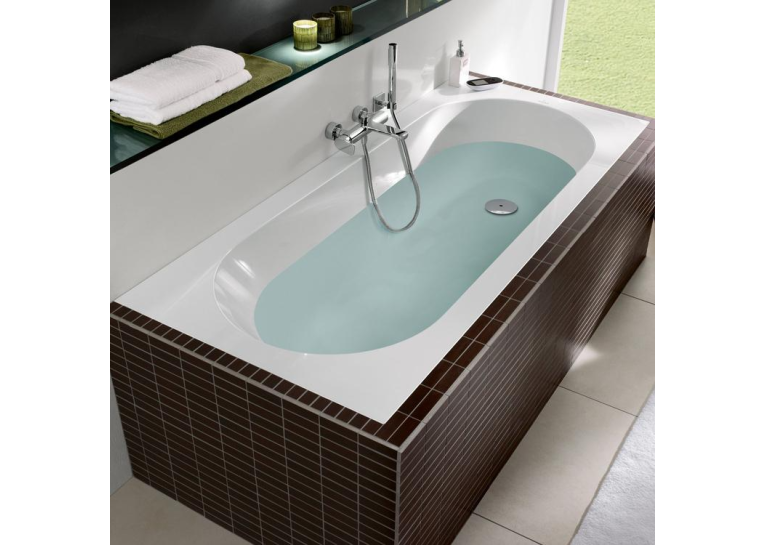 Ванна кварилова прямокутна VILLEROY & BOCH Oberon 170х75 + ніжки U99740000 (UBQ170OBE2V-01)