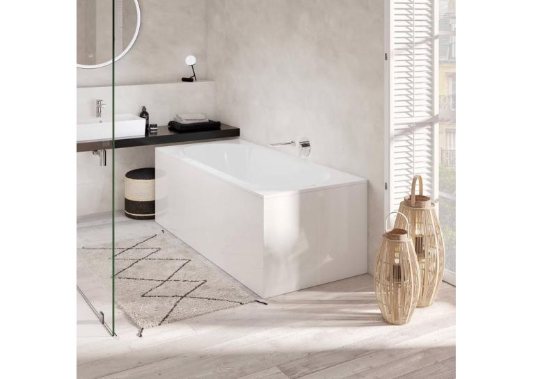 Ванна кварилова прямокутна VILLEROY & BOCH Oberon 170х75 + ніжки U99740000 (UBQ170OBE2V-01)