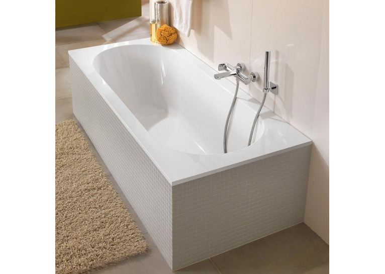 Ванна кварилова прямокутна VILLEROY & BOCH Oberon 170х75 + ніжки U99740000 (UBQ170OBE2V-01)