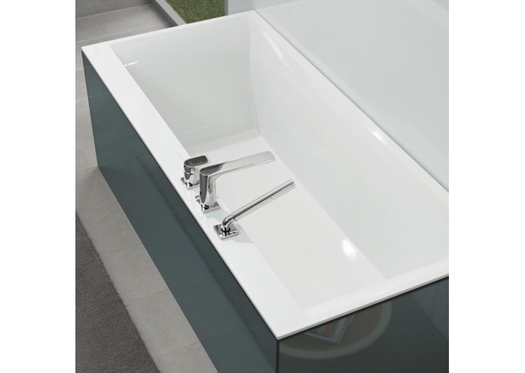 Ванна кварилова прямокутна VILLEROY&BOCH SQUARO EDGE 12 170*75 см UBQ170SQE2DV-01