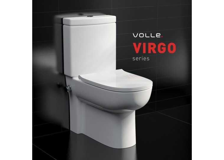  Унітаз-компакт з функцією біде VOLLE Virgo 13-23-303 з бачком + сидіння Slim Soft Close