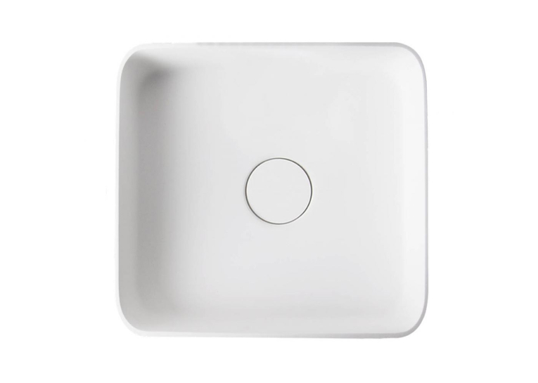  Раковина накладна кам'яна Solid surface, 13-40-210