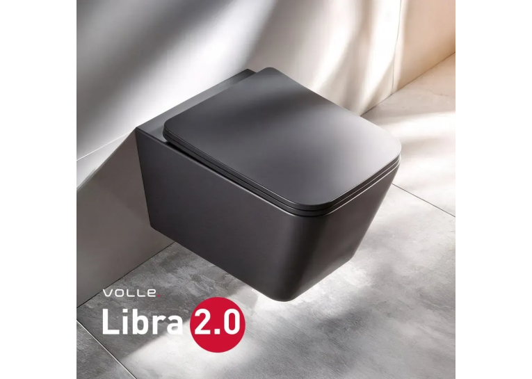  Унітаз підвісний Volle LIBRA 2.0 Tornado із сидінням duroplast, de la noche 1321.001004