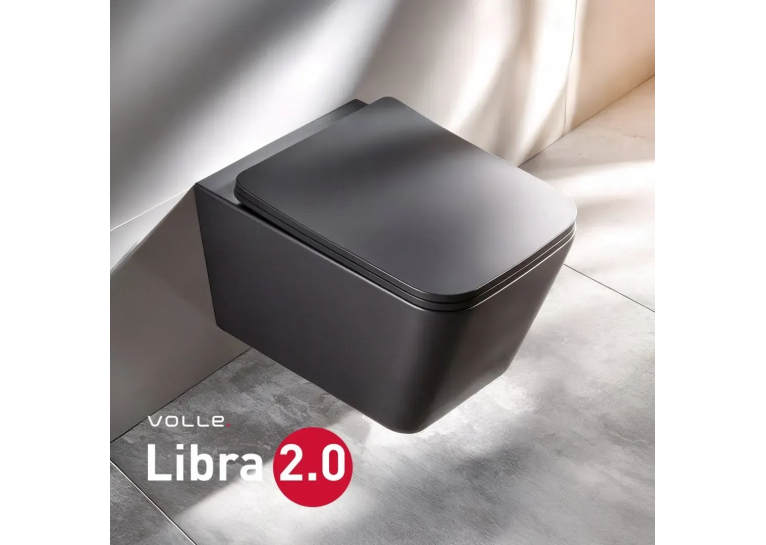  Унітаз підвісний Volle LIBRA 2.0 Tornado із сидінням duroplast, de la noche 1321.001004