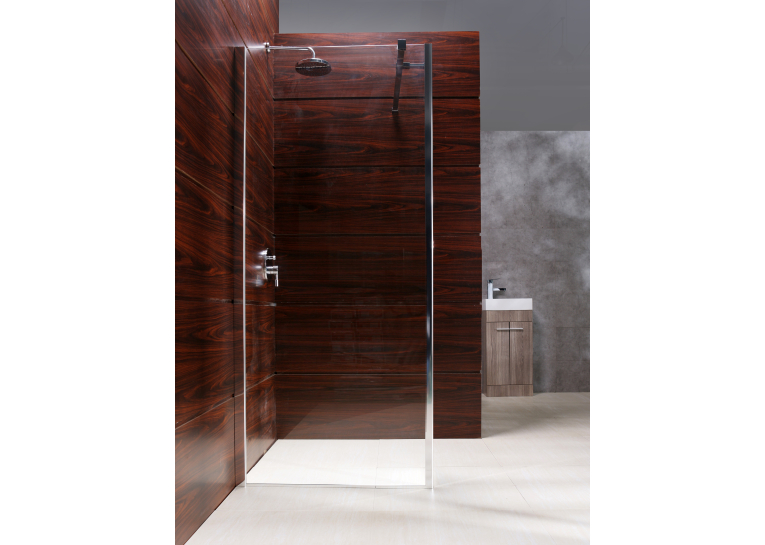  Стінка для душу VOLLE WALK-IN 90/190 см безпечне скло, 18-08-10194