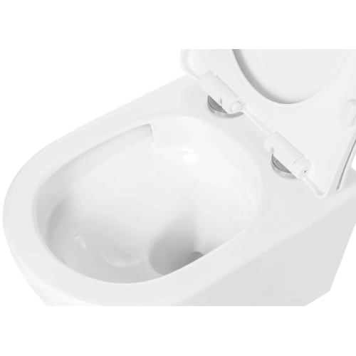 Комплект: Інсталяція для унітазу Volle MASTER OLA 2130.000200 + кнопка змиву VOLLE ALEGRA OLA хром 2230.010213 + Унітаз підвісний TOBIO TB-201 білий із сидінням дюропласт soft-close5750 (2130.000200+2230.010213+575071576)