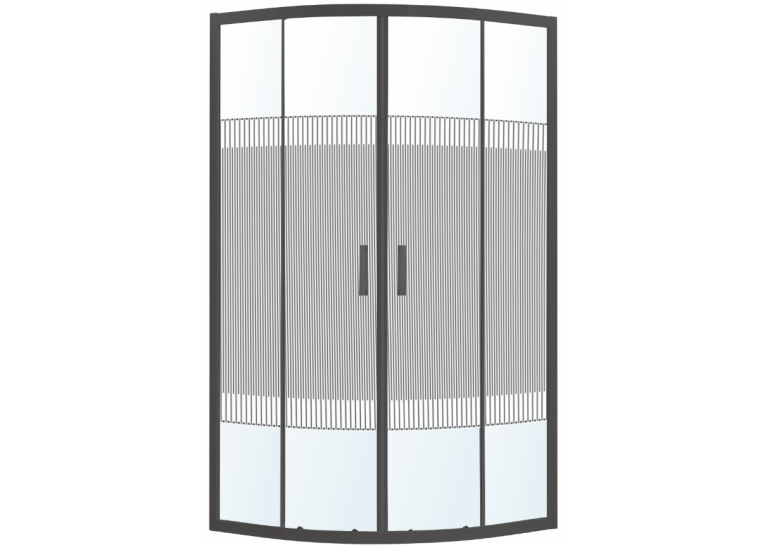 Душова кабіна Eger TISZA BS 90x90x185, без піддону, скло Spagetti, 599-021-BS/1