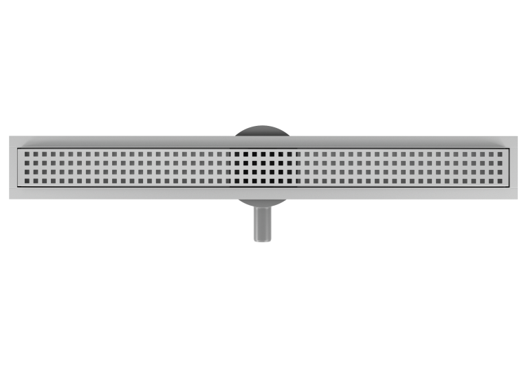 Лінійний трап Volle MASTER LINEA Celula 700мм; комбінований затвор cepillado cromo 9046.210814