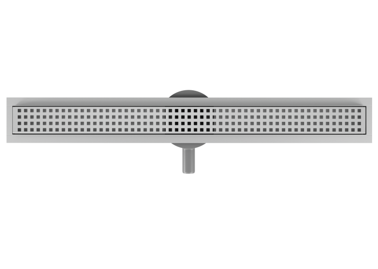 Лінійний трап Volle MASTER LINEA Capri 800мм комбінований затвор cepillado cromo 9046.210314