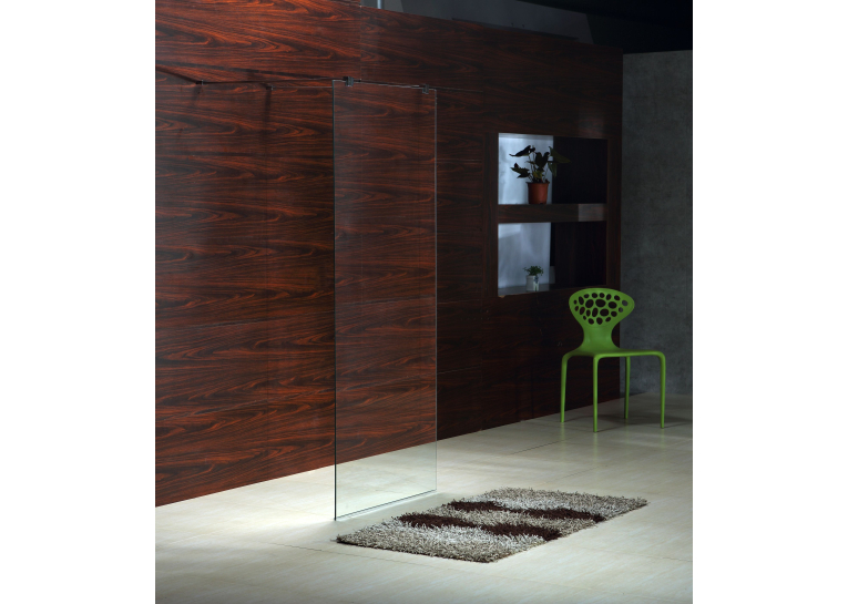  Стінка для душу VOLLE WALK-IN 1200*1900 мм прозора безпечне скло, 18-08-120