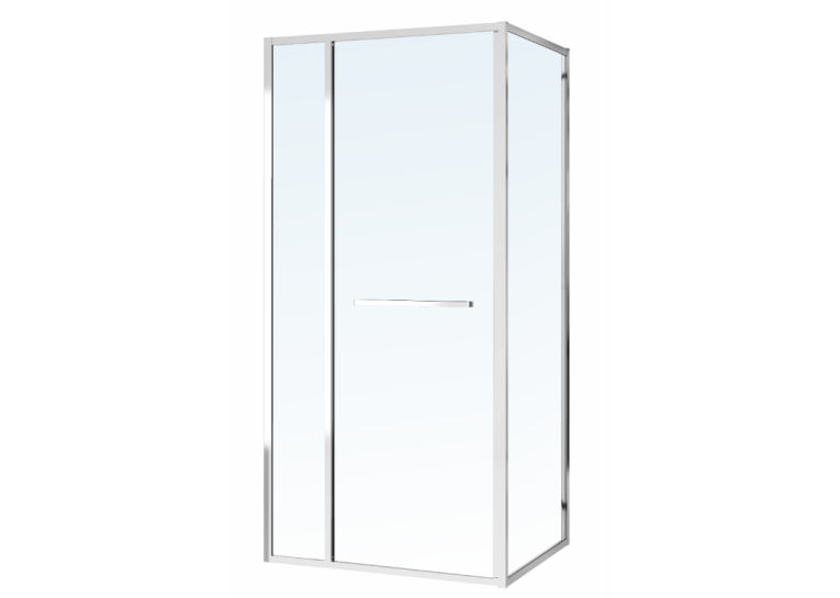 Душова кабіна Volle CRUZE,  90x90x200, без піддону, скло прозоре COME IN, 1047.124701