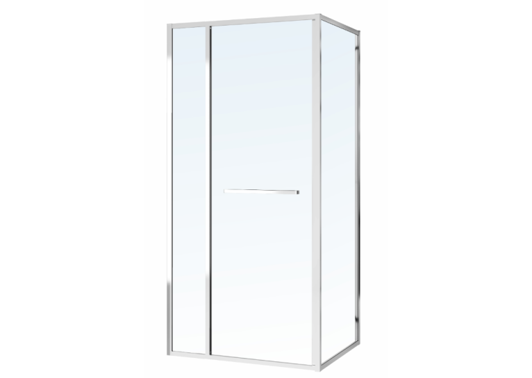 Душова кабіна Volle CRUZE,  90x90x200, без піддону, скло прозоре COME IN, 1047.124701