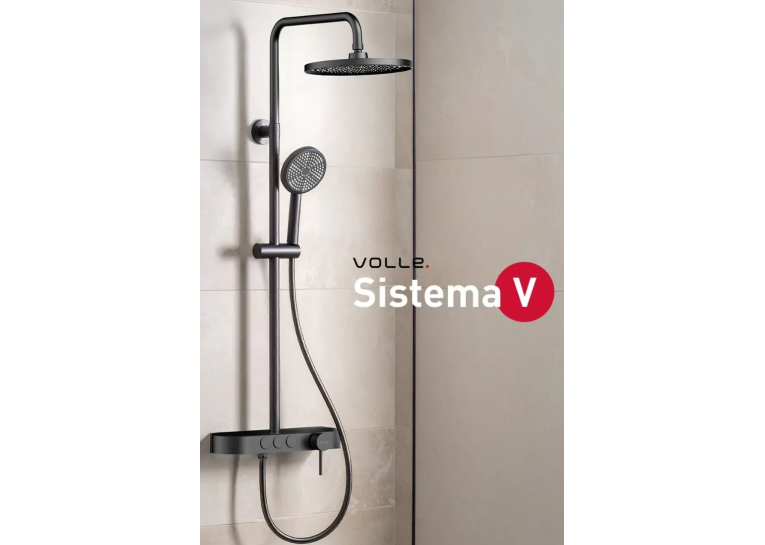 Душова система Volle SISTEMA V, Сірий 1593.090105