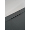 Піддон Weston ES-H 80x120 см, штучний камінь, графіт, з сифоном і решіткою (59203)