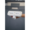 Піддон Weston ES-H 80x120 см, штучний камінь, холодний білий (Cold White), з сифоном і решіткою (68497)