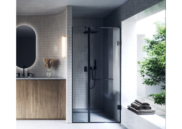 Душові двері Weston WD 2 Розпашні Хром 200x100 см