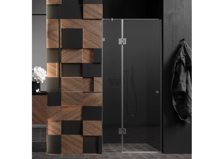 Душові двері Weston WD 3 Розпашні Хром 200x100 см