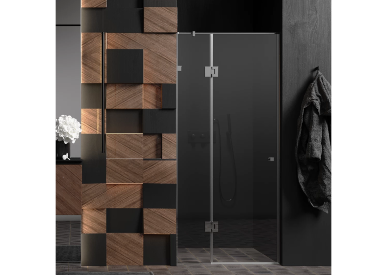 Душові двері Weston WD 3 Розпашні Хром 200x100 см