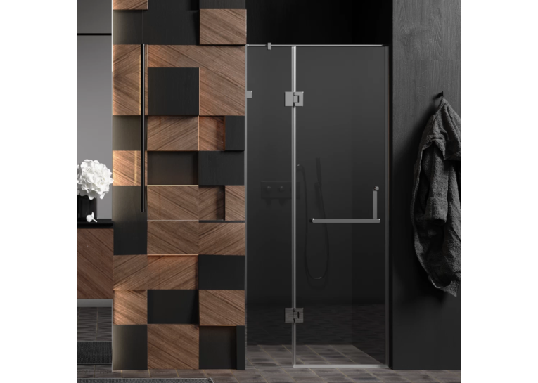 Душові двері Weston WD 3 Розпашні Хром 200x100 см