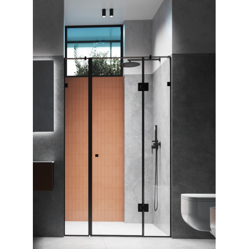 Душові двері Weston WD 4 Розпашні Хром 200x160 см