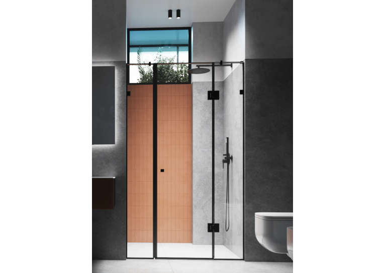Душові двері Weston WD 4 Розпашні Хром 200x130 см