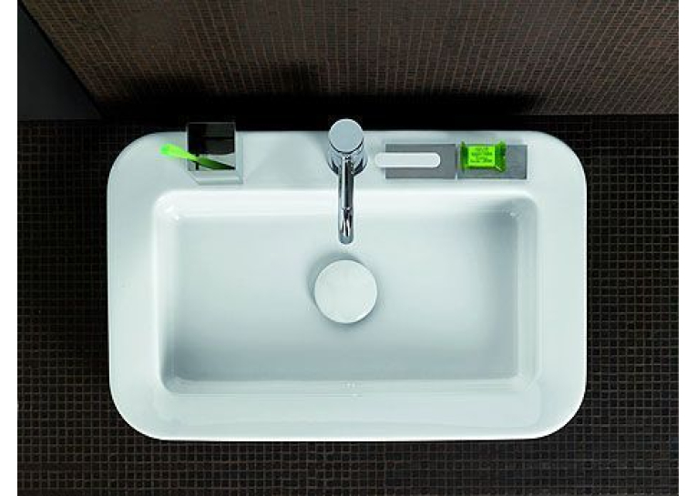  Раковина в стільницю Kolo COCKTAIL 65 см, прямокутна, з отвором, L31866000