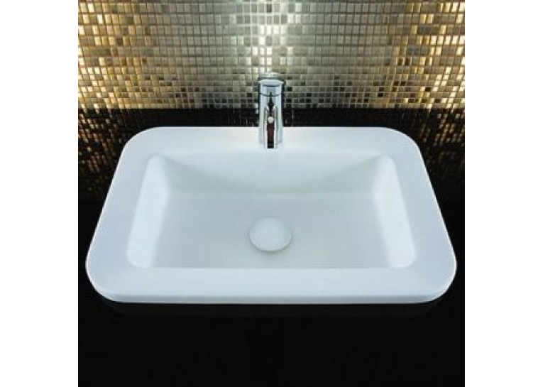  Раковина в стільницю Kolo COCKTAIL 65 см, прямокутна, з отвором, L31866000