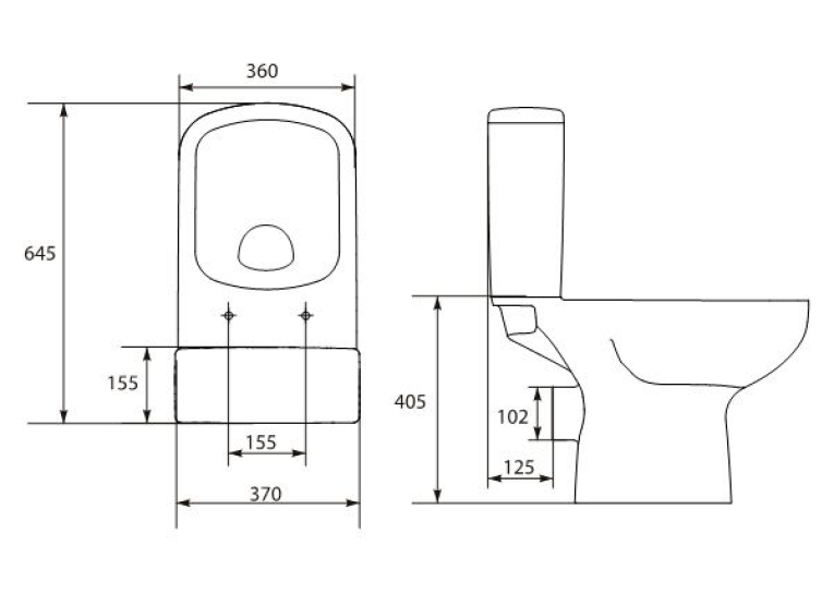 Сиденье для унитаза Cersanit COLOUR антибактериальное Duroplast, soft-close, белое K98-0092