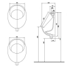 Пісуар Kolo NOVA TOP PICO K2601100U