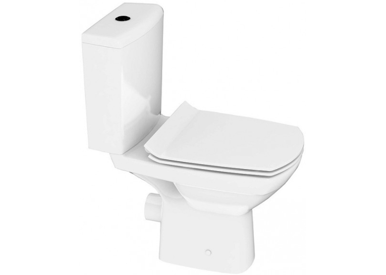 Унітаз-компакт Cersanit CARINA CLEAN ON 011, 3/5 л, з сидінням SOFT-CLOSE SLIM RS31-001
