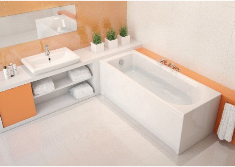 ᐉВанна Cersanit FLAVIA 150 x 70 прямоугольная S301-105
