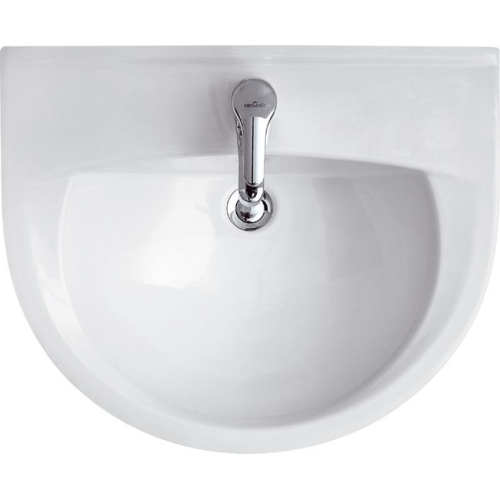Комплект: Підвісна раковина Cersanit President 55 CCWS1000428211 + П'єдестал Cersanit DECO K12-014-PT