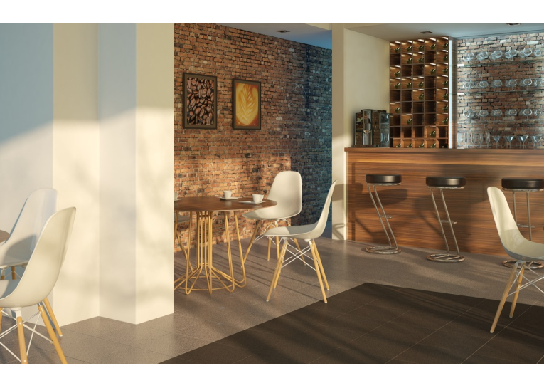 Плитка керамогранітна Cersanit Rodos Dark Brown TGTZ1022658101