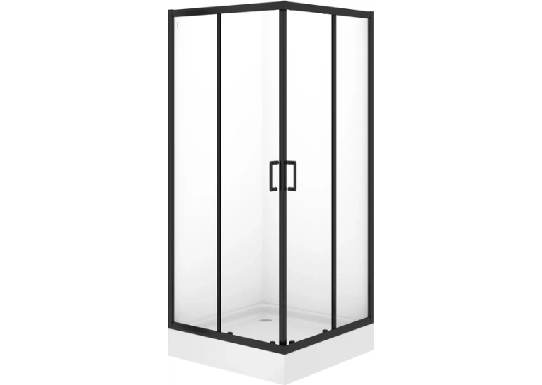 Квадратная душевая кабина Cersanit BRASCO 90x90x190 Поддон 90x90x16 + панель (S168-008+S204-012)