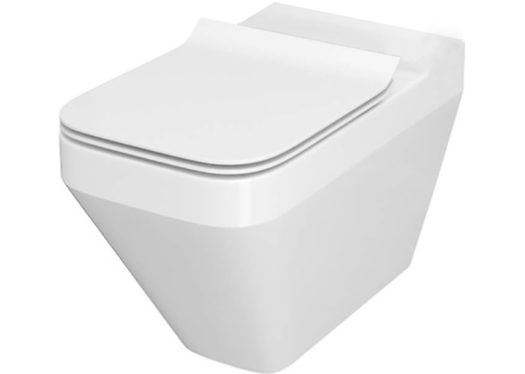  Підвісний унітаз Cersanit CREA CLEAN ON (K114-022) + сидіння SLIM Soft Close
