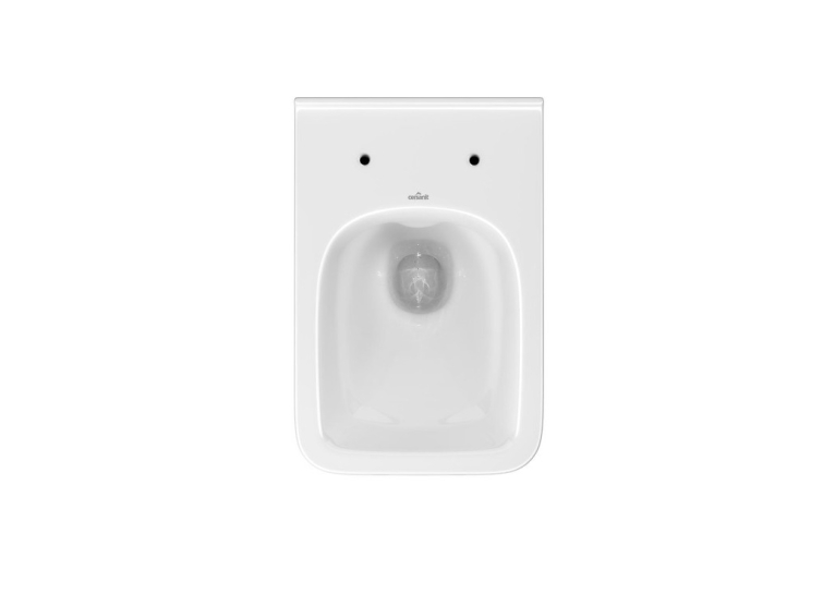 Унитаз подвесной 742 Cersanit Como Clean On с сиденьем дюропласт soft-close (K701-102)