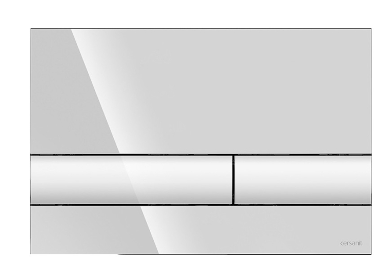 Кнопка Cersanit OPTI А2 для инст. системы TECH LINE OPTI, хромовая блестящая, K97-496