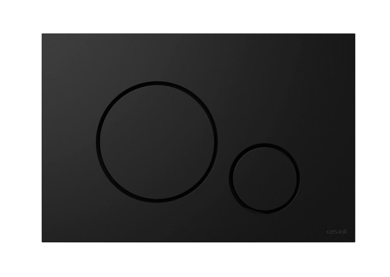 Кнопка Cersanit OPTI B2 для инст. системы TECH LINE OPTI, чёрная матовая, K97-500
