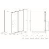  Душова кабіна Cersanit ZIP 120x90 (S154-004)