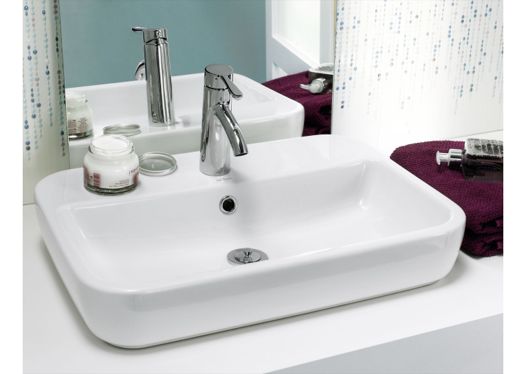 Раковина  на столешницу прямоугольная CASPIA SQUARE 60 K11-0095-EX2/K11-0095