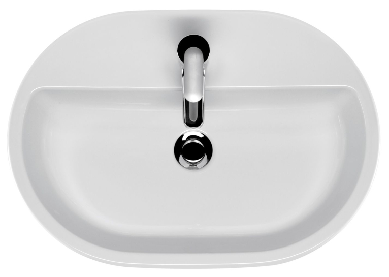 Раковина на столешницу CASPIA OVAL 60  овальная K11-0099-EX2