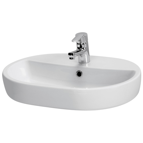 Раковина на столешницу CASPIA OVAL 60  овальная K11-0099-EX2