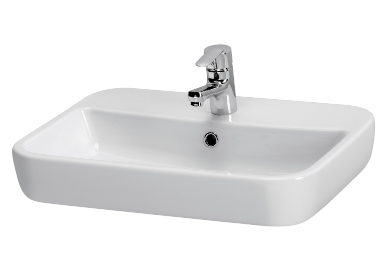 Раковина  на столешницу прямоугольная CASPIA SQUARE 60 K11-0095-EX2/K11-0095