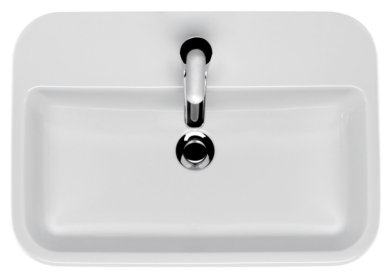  Раковина на стільницю прямокутна CASPIA SQUARE 60 K11-0095-EX2/K11-0095