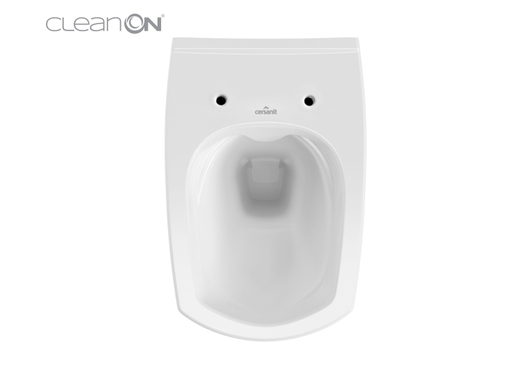 Чаша подвесного унитаза CARINA  CLEAN  ON  с сидением дюропласт soft-close