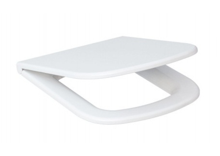 Сиденье для унитаза Cersanit COLOUR антибактериальное Duroplast, soft-close, белое K98-0092