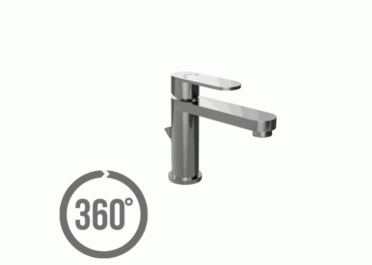 Змішувач Elio для раковини з гідрозатвором S951-147