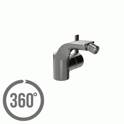 Смеситель Luvio для биде с гидрозатвором клик-клак S951-149/017